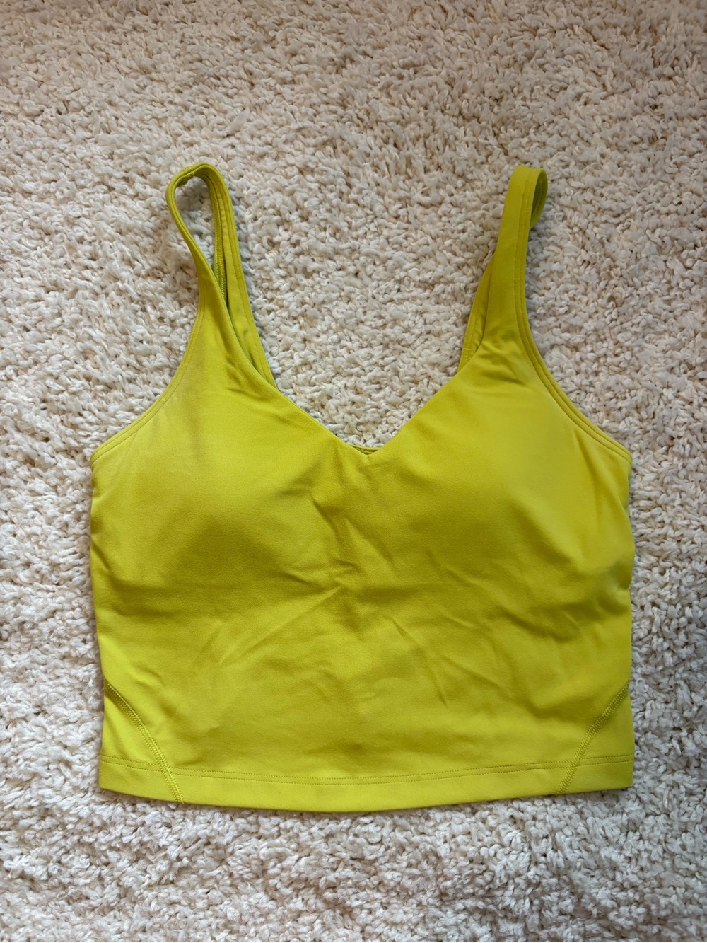 lululemon athletica Lime align Tank